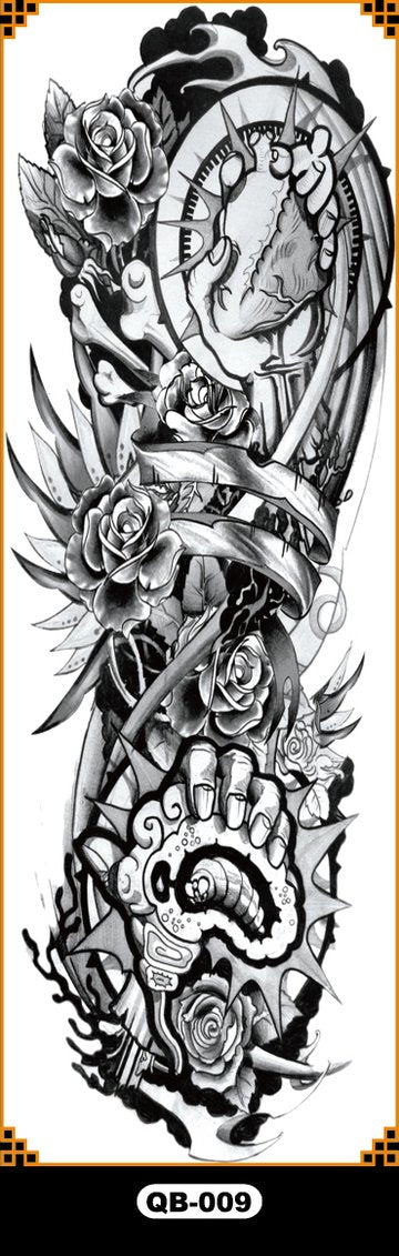 Manga Completa Tatuaje Temporal Impermeable Serie QB - Image 3