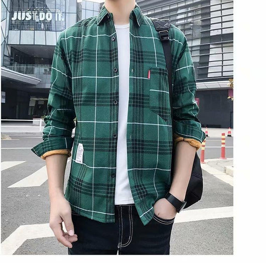 Abrigo Camiseta Térmica Slim Fit Coreana para Hombre - Diseño Moderno y Elegante - Image 14