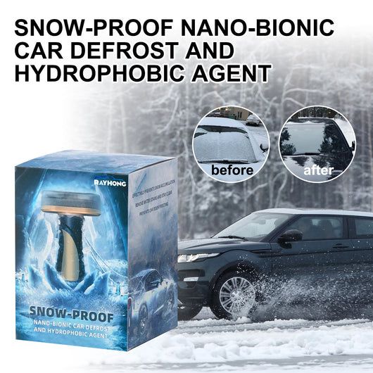 Escobilla de Nieve para Auto con Revestimiento Nano Hidrofóbico