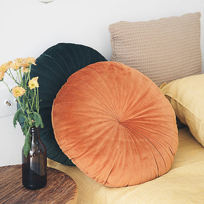 Cojín Decorativo de Terciopelo con Diseño de Calabaza - Image 10
