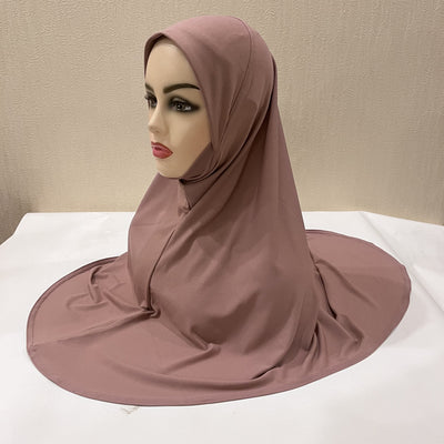 Turbante Ligero de Gasa Malaya - Pañuelo Multiuso en Colores Sólidos - Image 18