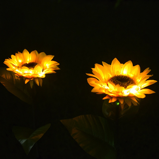 Lámparas Solares Decorativas Girasol con LED - Image 9