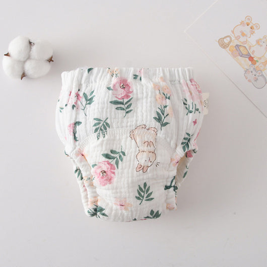 Pantalones de Entrenamiento para ir al Baño - Calzón Absorbente de Algodón Puro para Bebé - Image 27