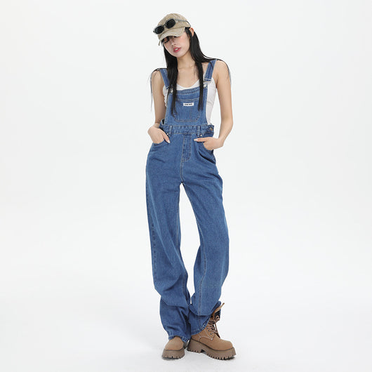 Pantalones Denim con Tirantes para Mujer - Estilo Urbano Verano - Image 9