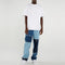 Jeans Masculino com Contraste de Cores - Estilo Fronteiriço Moderno