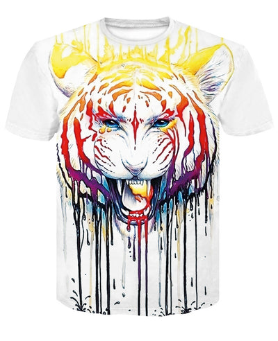 Playera 3D Estampada para Hombre - Image 4