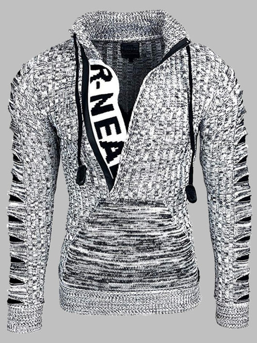 Sudadera Holgada con Capucha Estilo Pullover para Hombre - Image 3
