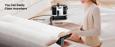 Limpiador Multifunción para Sofás, Alfombras y Cortinas con Aspiración Integrada - Image 15