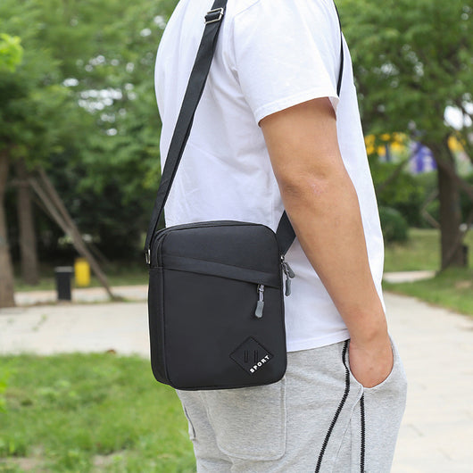 Bolsa Bandolera Oxford para Hombre - Image 4