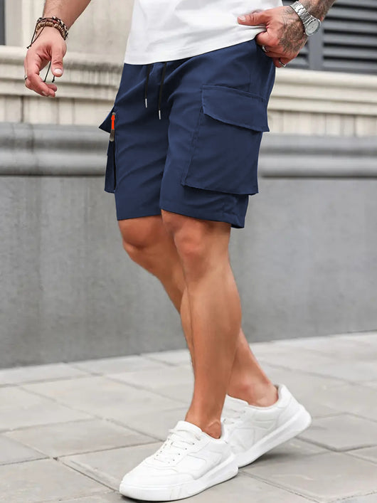 Shorts Cargo Deportivos Hombre Verano Sueltos Ligeros - Image 42