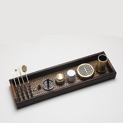 Set Completo de Quemador de Incienso Agarwood con Herramientas de Cobre y Caja de Regalo - Image 4