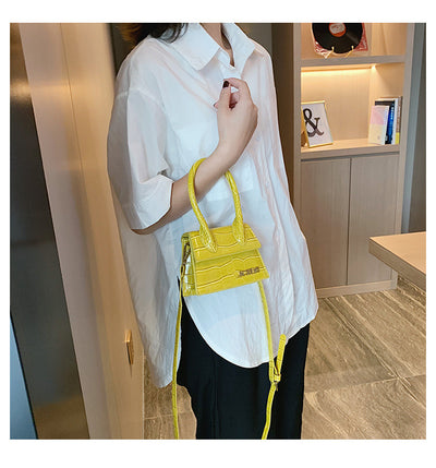 Bolso Bandolera Cuadrado Pequeño Estilo Coreano - Cartera Crossbody Versátil para Mujer - Image 3