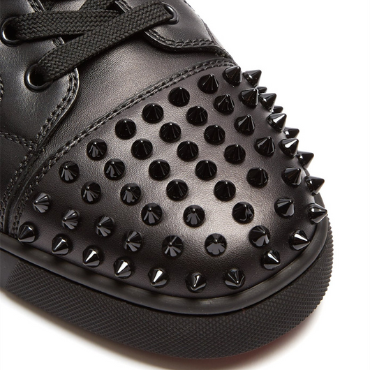 Zapatos Planos de Cuero con Tachuelas y Cordones - Image 6