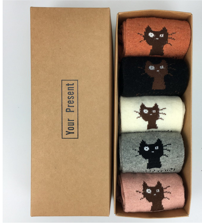 Calcetines Navideños de Algodón para Mujer - Diseño Festivo y Cómodo - Image 7
