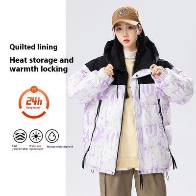 Chaqueta de Plumón de Pato 90% Blanca Luminosa - Image 2