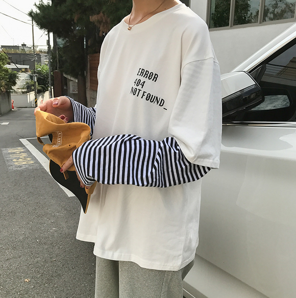 Remera Manga Larga Error 404