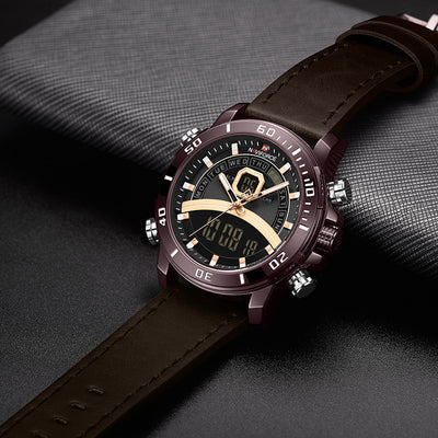 Reloj de Pulsera NAVIFORCE con Correa y Movimiento de Cuarzo - Image 2