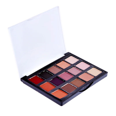 Paleta de Sombras Mate y Brillantes con Brochas - Tonos Tierra - Image 7
