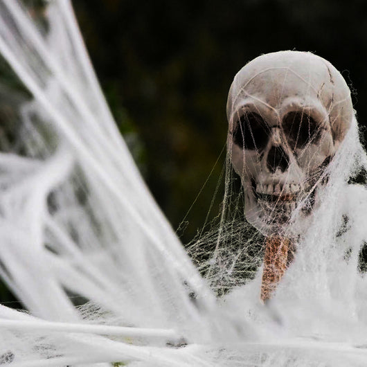 Telaraña de Algodón con Araña para Decoración de Halloween - Image 7