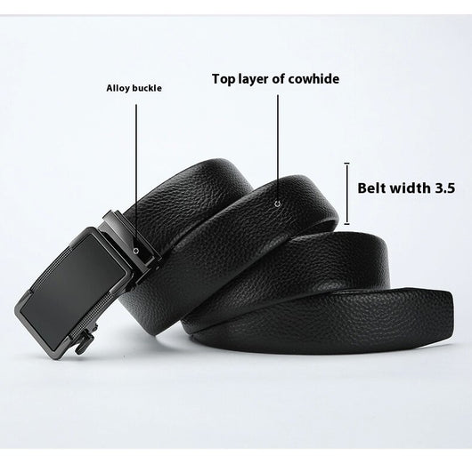 Cinturón de Cuero para Hombre con Cierre Click Comfort - Image 7
