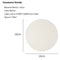 Warm Light Matte Glass - 18cm