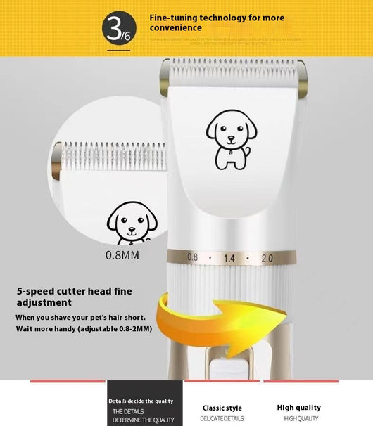 Cortapelo Eléctrico Profesional para Perros y Gatos - Image 16