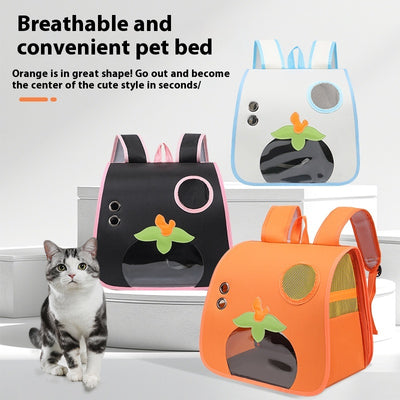 Mochila de Transporte para Gatos - Gran Capacidad, Ligera y Respirable - Image 3
