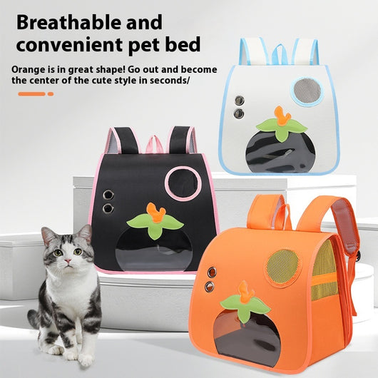 Mochila de Transporte para Gatos - Gran Capacidad, Ligera y Respirable - Image 3
