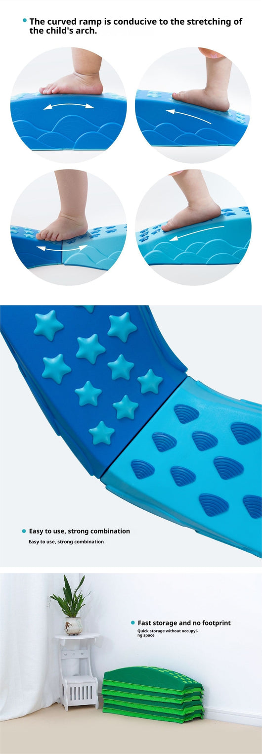 Set de 8 Piezas Wave Walkway para Integración Sensorial y Educación Temprana - Image 13