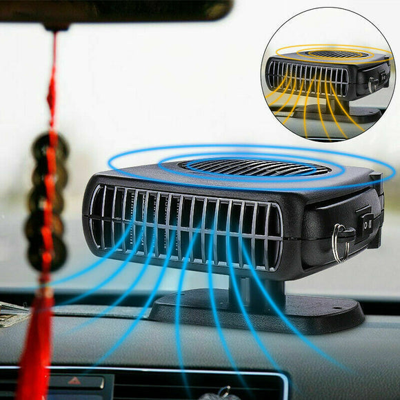 Portable Car Heater with Defroster and Fan