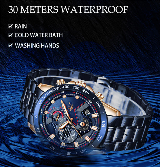 Reloj de Cuarzo Resistente al Agua para Negocios - Image 3