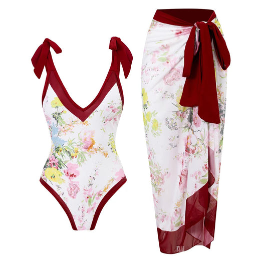 Conjunto de Bikini y Traje de Baño Entero para Mujer - Image 2