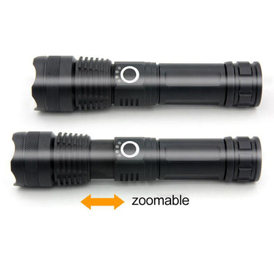 Linterna LED Zoom P50 con Carga USB - Image 8