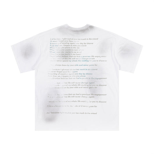 Camiseta de Algodón con Estampado de Letras para Hombre - Image 15