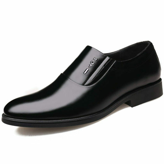 Zapatos de Vestir Elevadores 6cm Punta Fina Cuero Genuino Hombre - Image 2