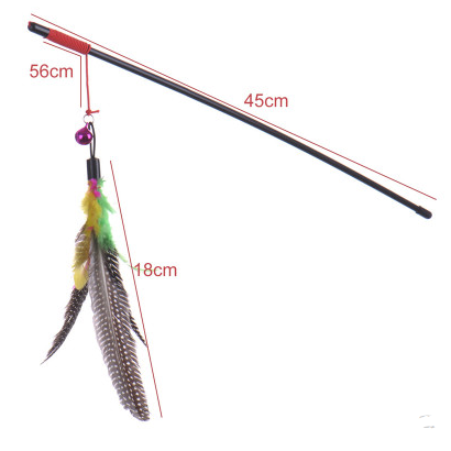 Juguete Interactivo Multicolor para Gatos - Varita Teaser