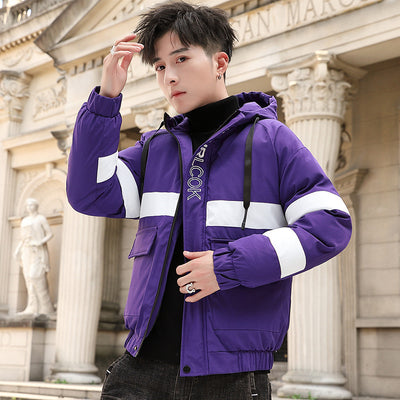 Chaqueta Acolchada de Plumón Impermeable para Invierno - Image 17