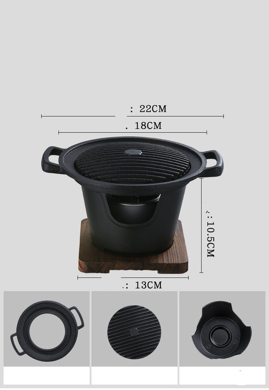 Parrilla Antiadherente Compacta para Interiores - Image 2