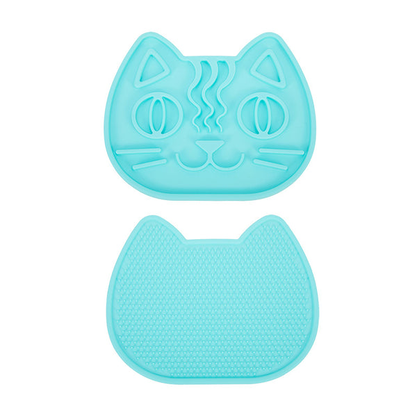 Comedero Doble Antivoracidad para Gatos y Perros con Lengüetas Estimulantes - Image 8