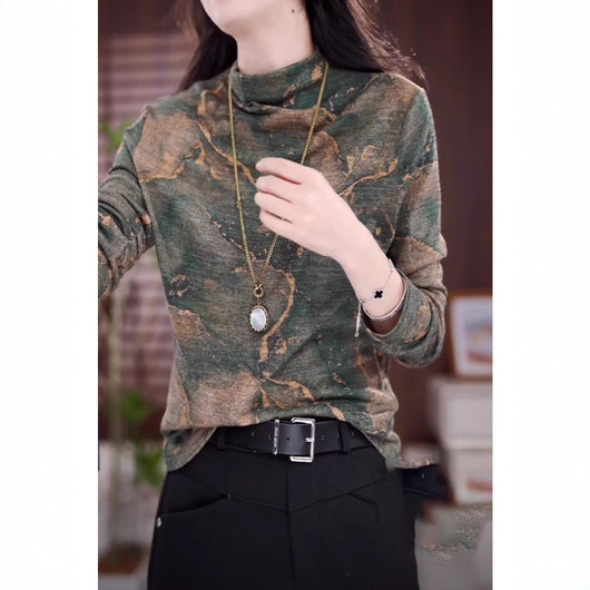 Blusa Estampada Sofisticada de Diseño Exclusivo - Image 3