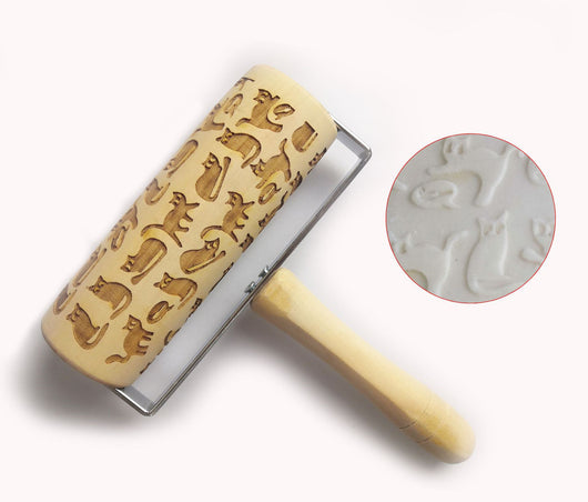 Rodillo Grabador Navideño para Masa de Galletas y Fondant - Image 16