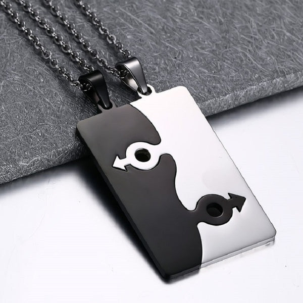 Collar Colgante de Amistad Divisible