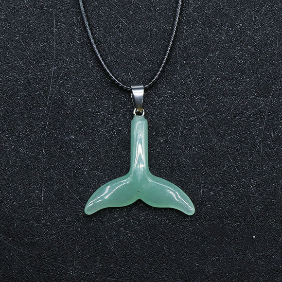 Collar Cola de Sirena con Cristal para Mujer
