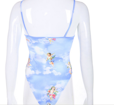 Enterizo Sensual con Estampado Ángel - Diseño Exclusivo para Noches Especiales - Image 12