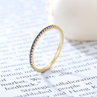 Anillo Plata 925 con Circonita y Diamante Micro Incrustado para Mujer - Image 9