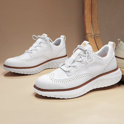 Tenis Deportivos Transpirables con Textura Tejida para Hombre - Image 20