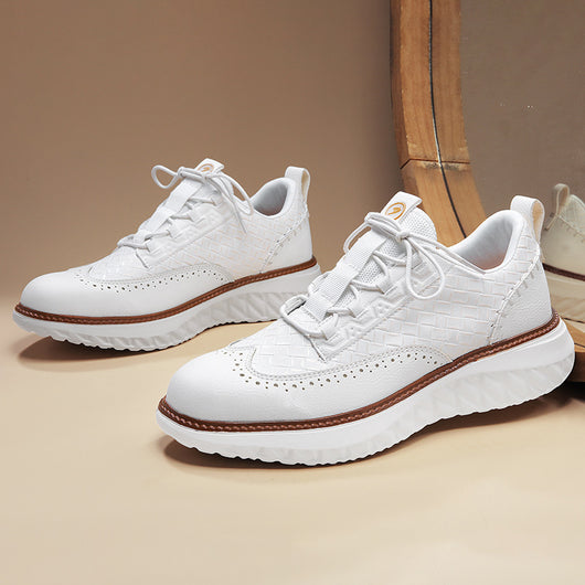 Tenis Deportivos Transpirables con Textura Tejida para Hombre - Image 20