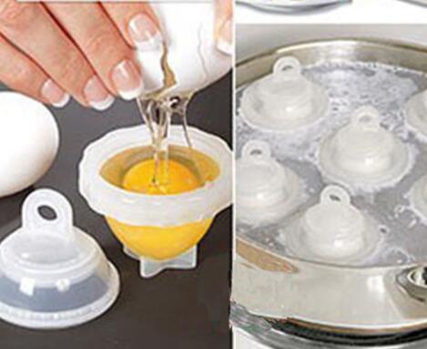 Cocedor de Huevos Sin Cáscara 7 Piezas con Separador de Claras y Yemas - Image 3