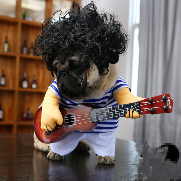Disfraz de Guitarrista para Perros