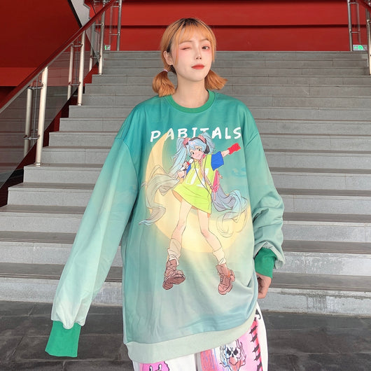 Sudadera Manga Larga Moon Girl - Image 4